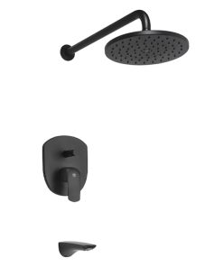 FV - EPUYEN - MONOCOMANDO NEGRO PARA DUCHA/BAÑERA 106/L2-NG