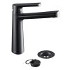 FV - AROMO - MONOCOMANDO PARA LAVATORIO NEGRO 181/D8-NG