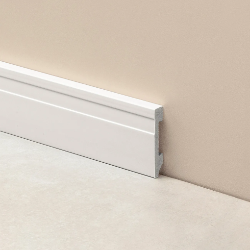 ATRIM - EPSILON ZOCALO EXTRA LINE 100MM (2.44) BLANCO MATE - Imagen 2