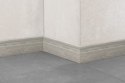 ATRIM - EPS ZOCALO ECO COMP GRIS CLARO CURVES 80 MM (2.50) - Imagen 2