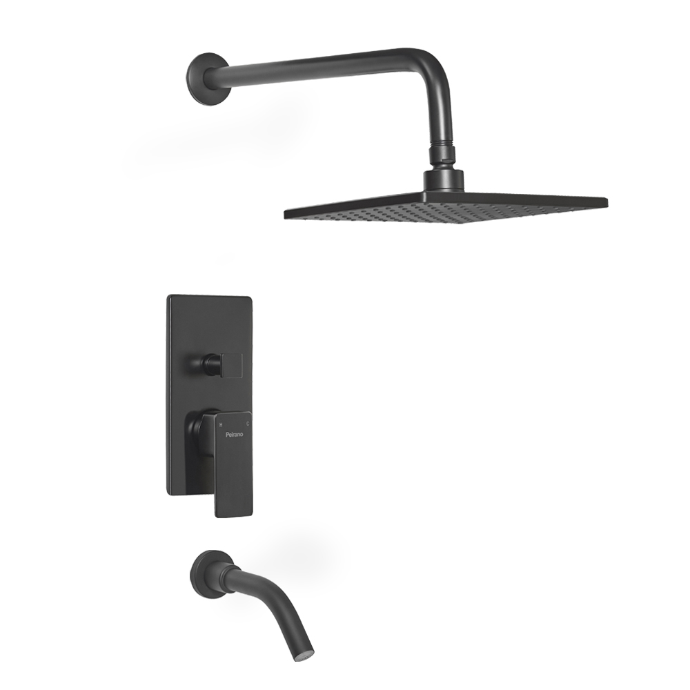 PEIRANO - SORIA BLACK - DUCHA EMB C/TRANSF