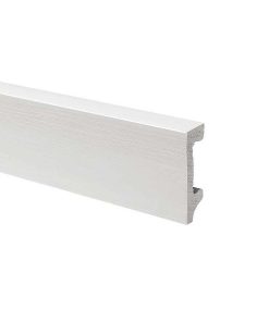 ATRIM - EPS - ZOCALO PLAIN 70MM BLANCO MATE (2.44M)