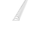 ATRIM - LINEA ARCO GUARDACANTO 10MM ALUMINIO CROMO
