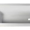 BAGNARA - BAÑERA MODERNA ACRILICO GREENSIR 160X70X41.5 REC
