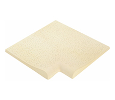 PATIO - ESQUINERO P/PISCINA ATERMICO MARFIL RECTO 49.5X49.5