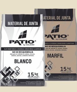 PATIO - MATERIAL DE JUNTA BLANCO 15 KG