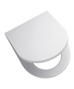 FERRUM - QUBIQ - ASIENTO INODORO DE UREA CON CIERRE SUAVE