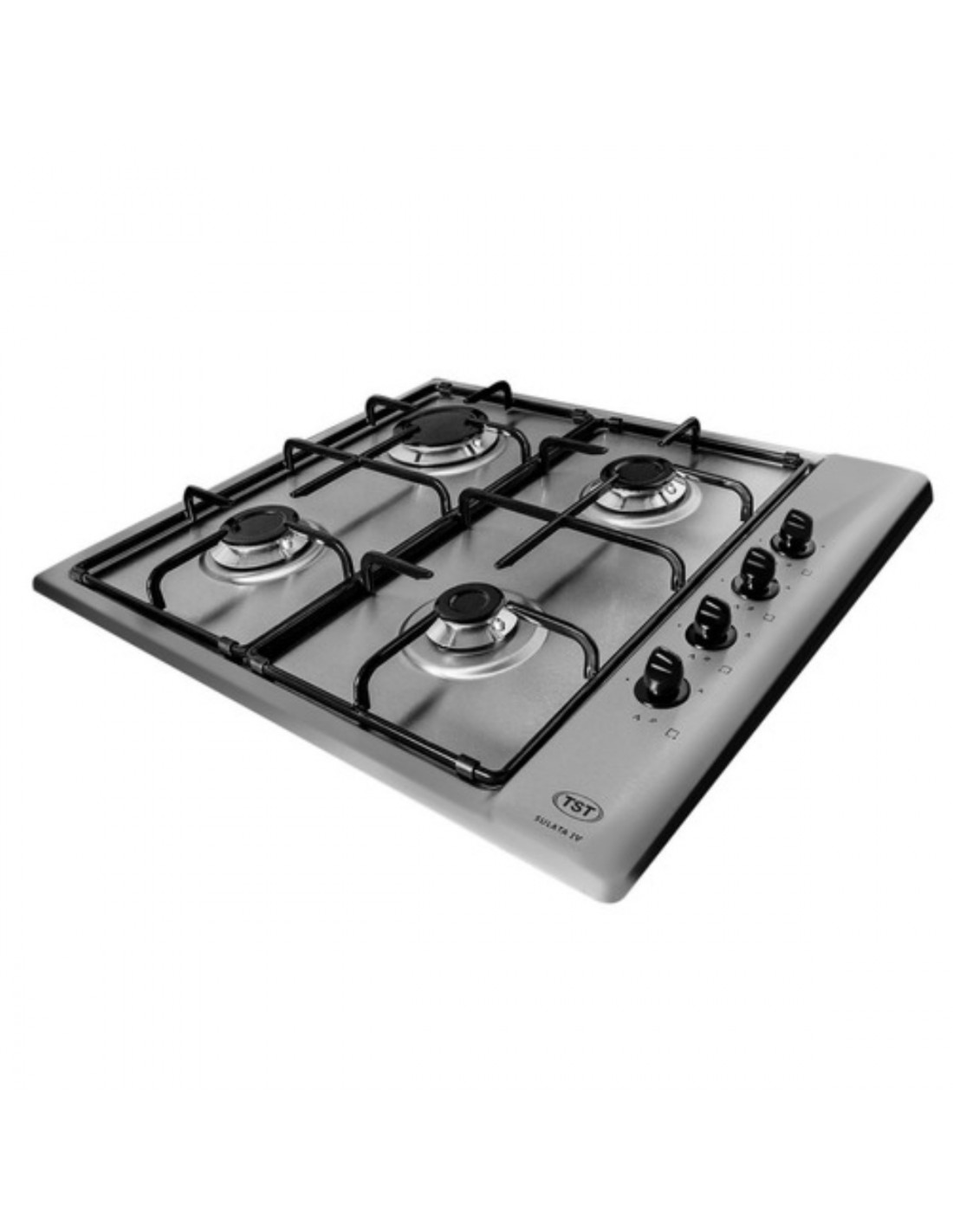 TST / INOX - ANAFE DE GAS SULATA 4 HORNALLAS 590X510