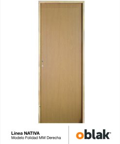 OBLAK - NATIVA - PTA PCA FOLIADA 70X200X10 DER MM