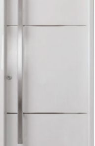 HIERROMAS - PTA. CHAPA EXCLUSIVE 879  BLANCA 80X200 DER