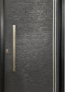 HIERROMAS - CHAPA PREMIUM 080 FOLIADA PVC NEGRA C/BARRAL DER
