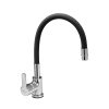 PIAZZA - EMBLEM - MONOCOMANDO COCINA FLEXIBLE NEGRA