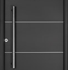OBLAK - PRIMMA PLUS - PTA SIMPLE 80X200X10 DER GRAFITO