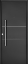 OBLAK - PRIMMA PLUS - PTA SIMPLE 80X200X10 DER GRAFITO