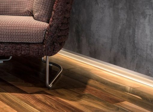 ATRIM - LINEA LUMIERE ZOCALO LED CROMO MATE 60X13M (2.50) - Imagen 3