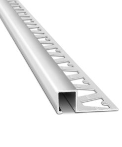 ATRIM - GUARDACANTO QUADRA 12X10MM ALUM. CROMO BR. (2.50)