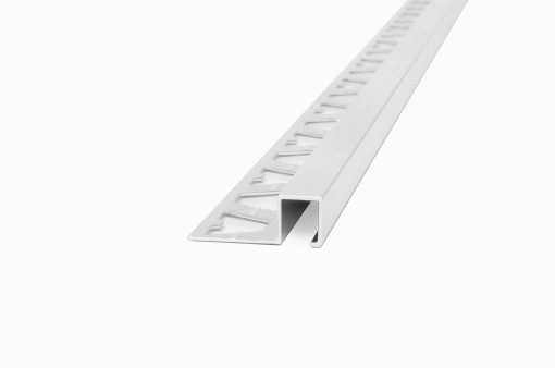 ATRIM - GUARDACANTO QUADRA 10X10MM ALUM. CROMO BR. (2.50)
