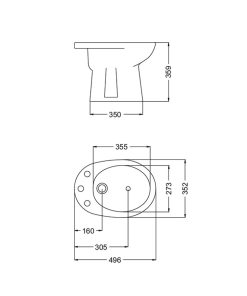 Alternative view of FERRUM - ANDINA - BIDET 3 AG