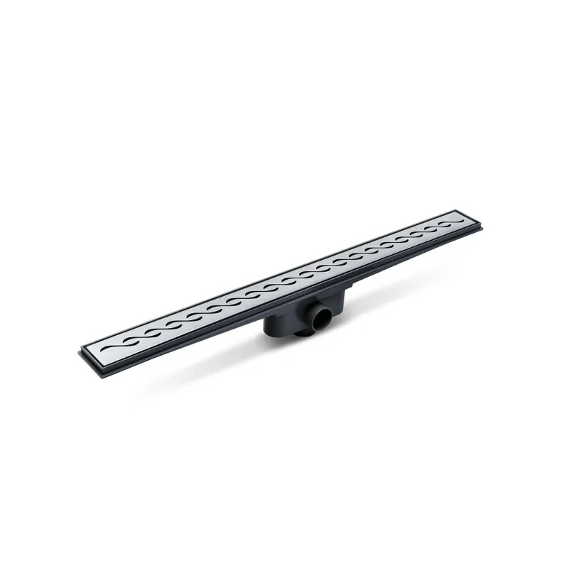 ATRIM - DESAGUE LINEAL RIO PP 60CM/24´ACERO INOX WAVE MATE
